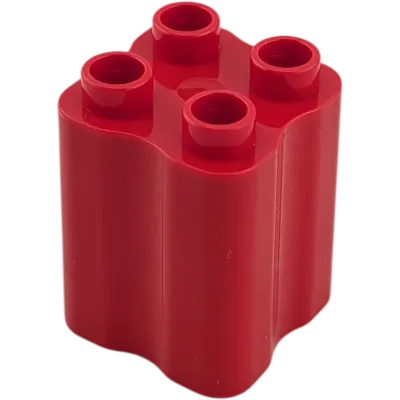 Lego Duplo 31061 Wandstein Stamm 2x2x2 Blumentopf Vase Rot