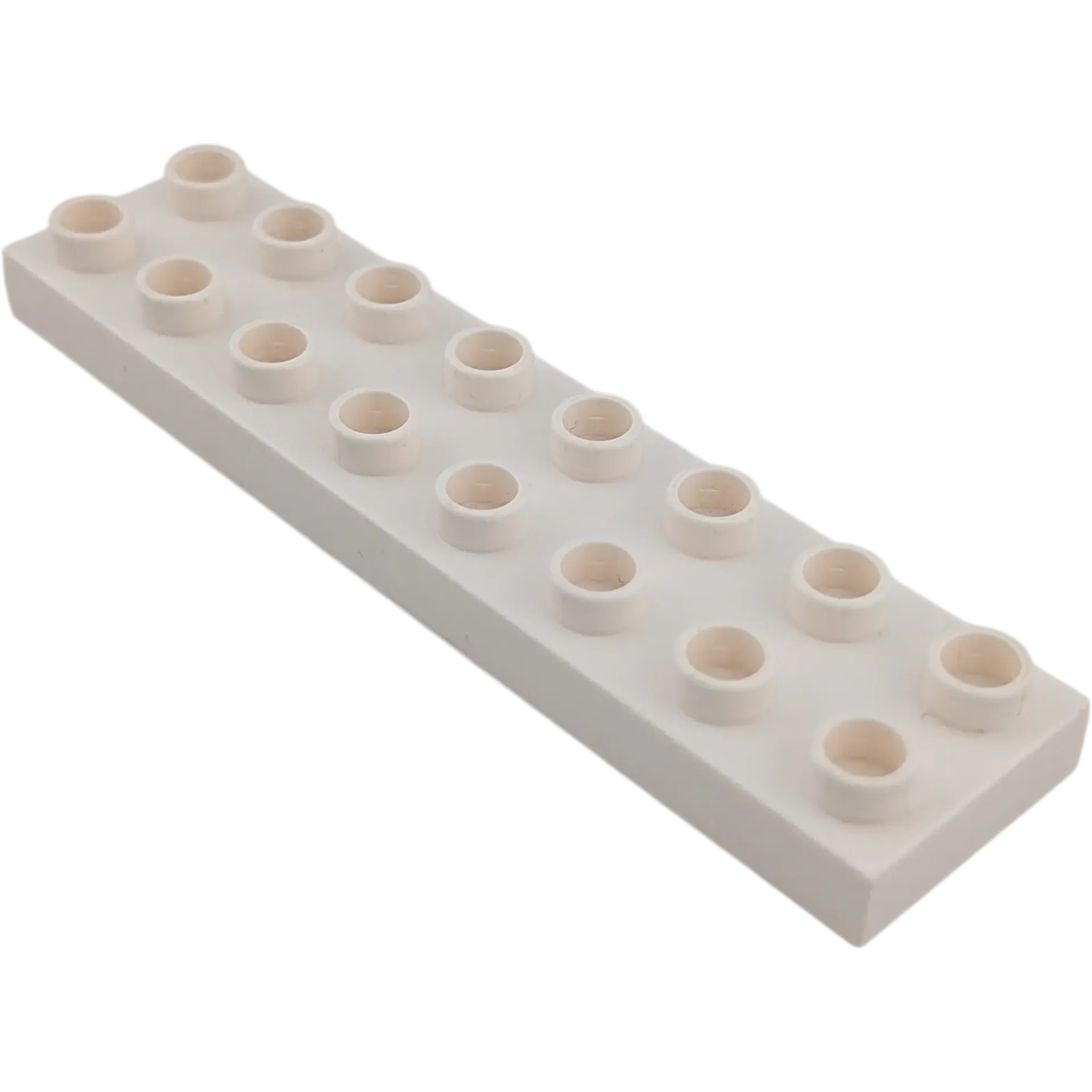 Lego Duplo 44524 Platte 2x8 Weiß