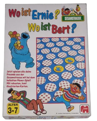 Jumbo Sesamstrasse Wo ist Ernie? Wo ist Bert? 3342