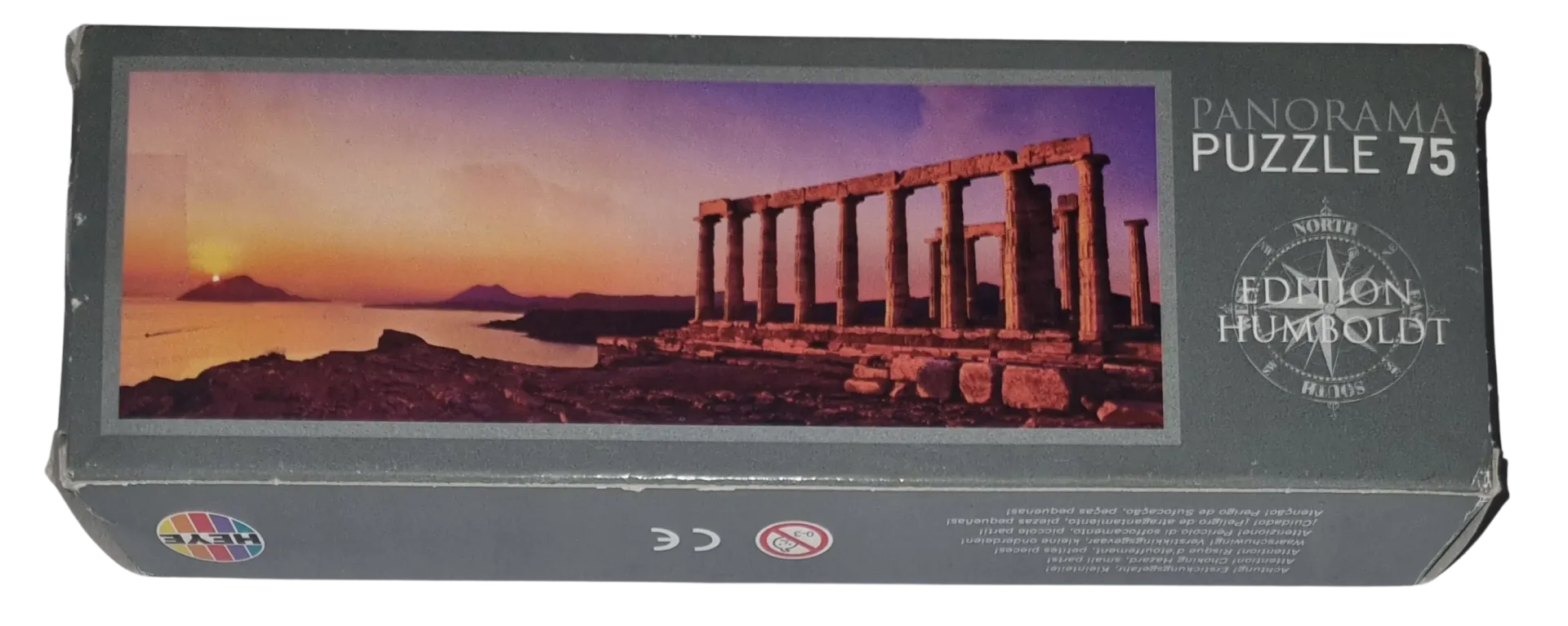 Heye Panorama Puzzle 75 Teile Edition Humboldt 29533 Poseidon Temple