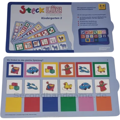 Steck LÜK Spiele Kindergarten 2