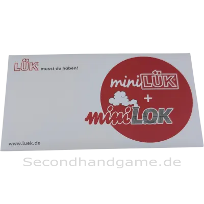 Mini Lük + Mini Lok Lük Kasten und Heft Einsteigen bitte, ab 5 Jahren