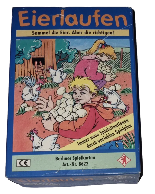 Berliner Spielkarten Eierlaufen 8622