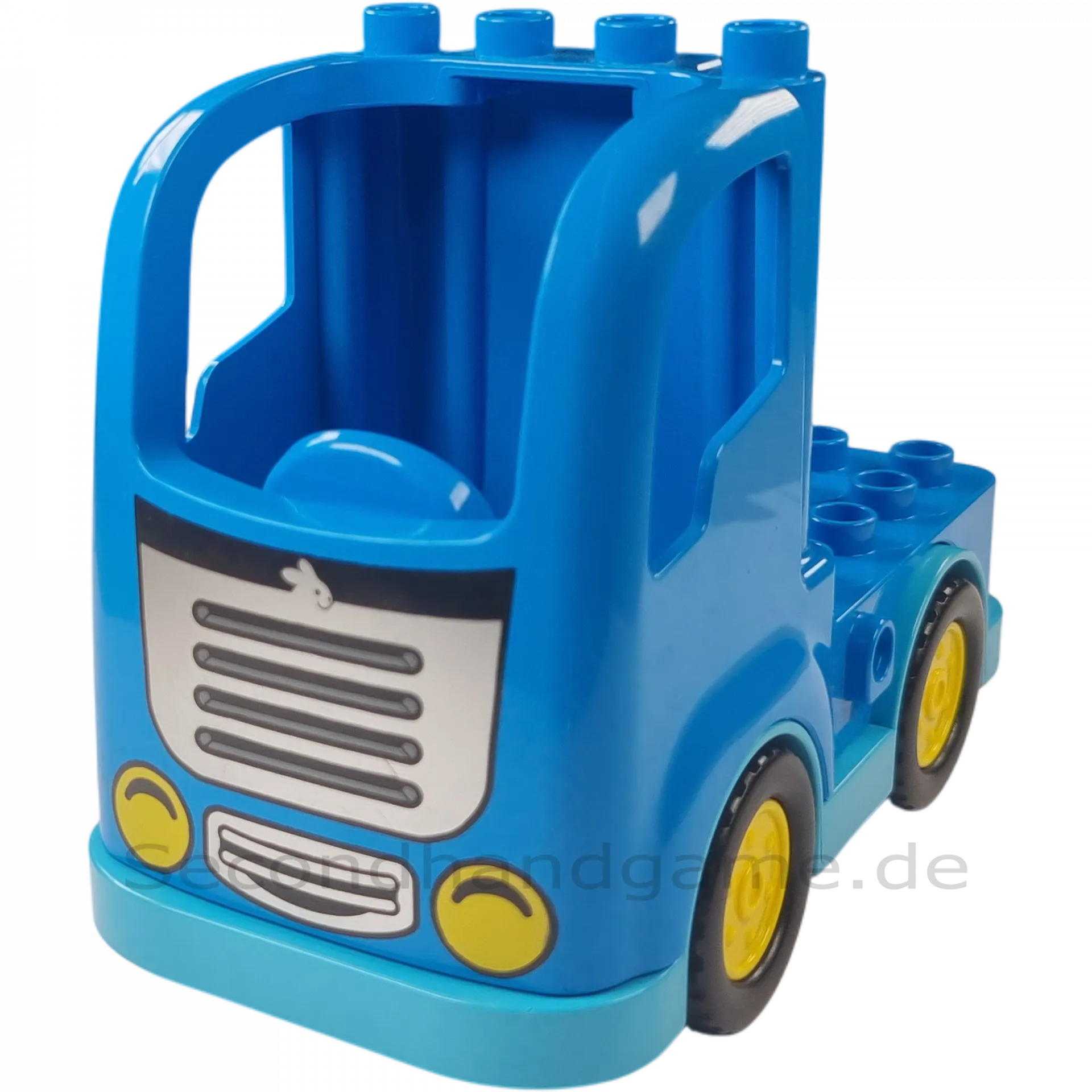 Lego Duplo Lastwagen mit Hase Mittelblau Azur