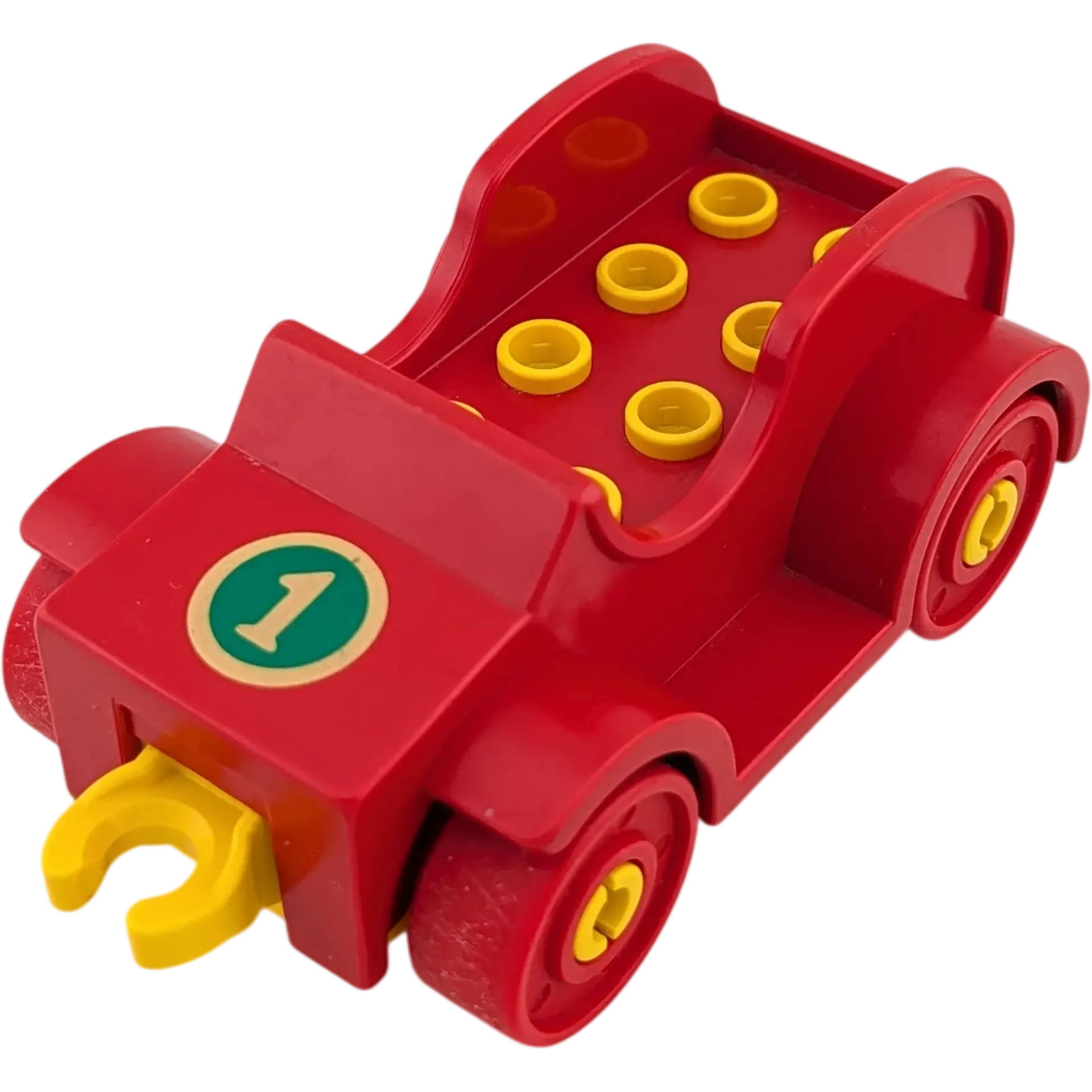 Lego Duplo Auto Rot Zahl Eins
