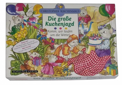 KinderSpiele Schulte & Gerth Die große Kuchenjagd Komm wir laufen um die Wette! 84003
