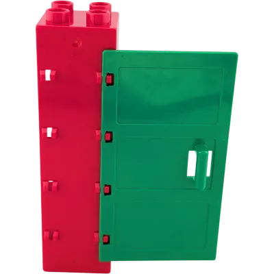 Lego Duplo 87322 Rot mit grünem Tor 98239 