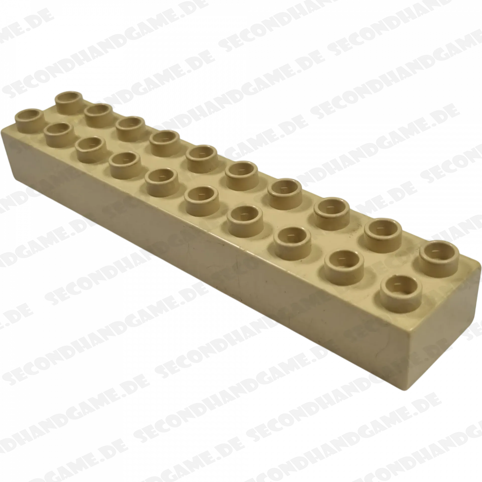 Lego Duplo 2x10 Stein 2291 Beige B-Ware