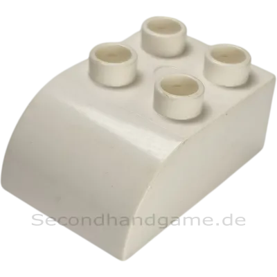 Lego Duplo 2x3 Dachstein 2302 Weiß