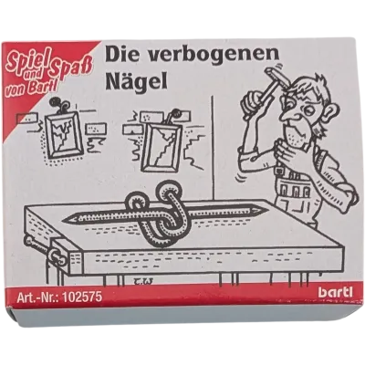 Bartl Mini Spiele Geduldspiele Die verbogenen Nägel