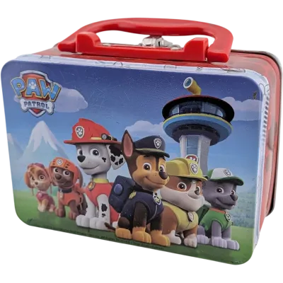 Paw Patrol Memo im Metallkoffer Blechkoffer mit Griff