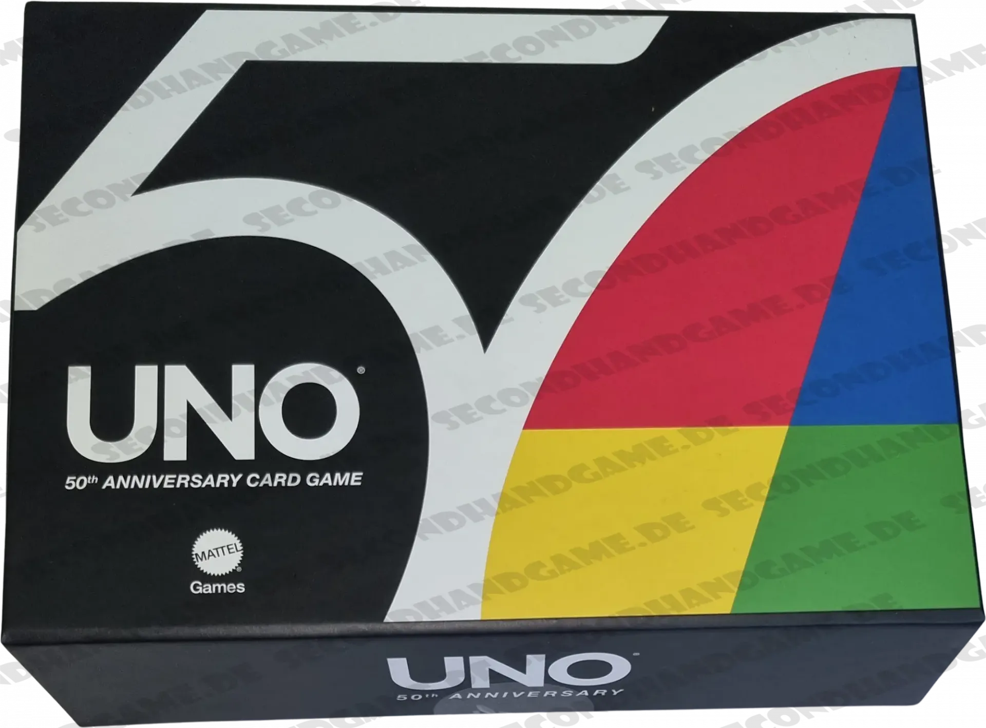 Mattel Uno 50 Jahre Jubiläumsedition mit Münze