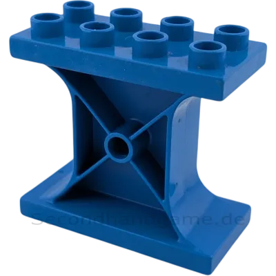 Lego Duplo Pfeiler Ständer Stütze Blau 4537