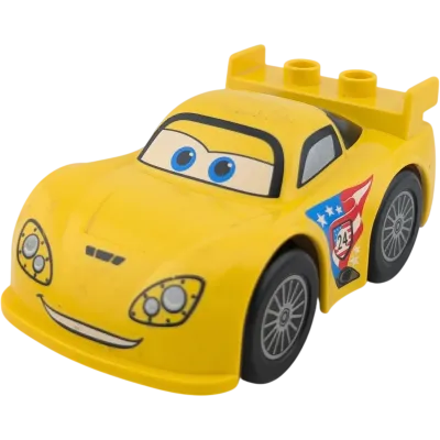 Lego Duplo Disney Cars Gelb Jeff Sportwagen