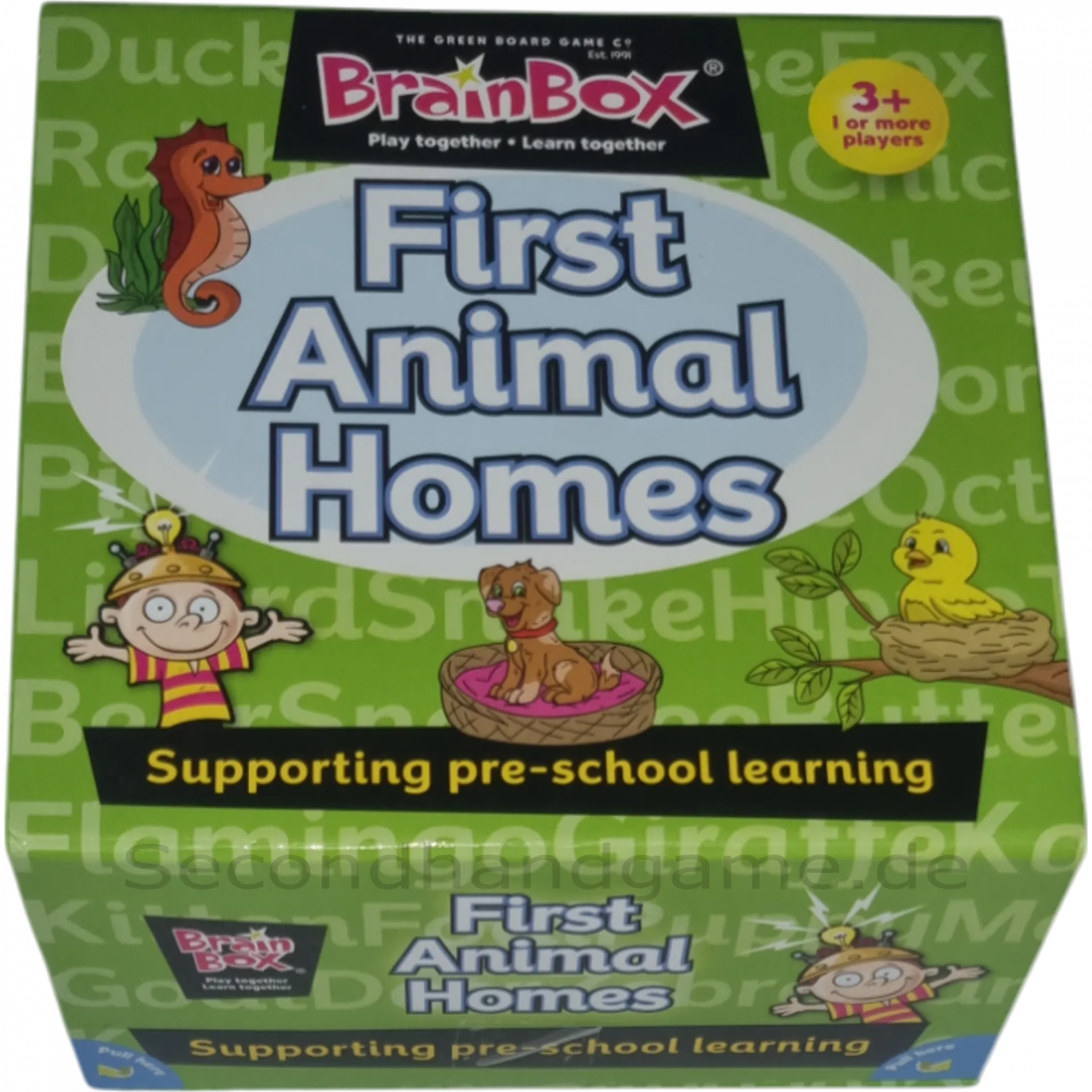 Moses Brain Box First Animal Homes