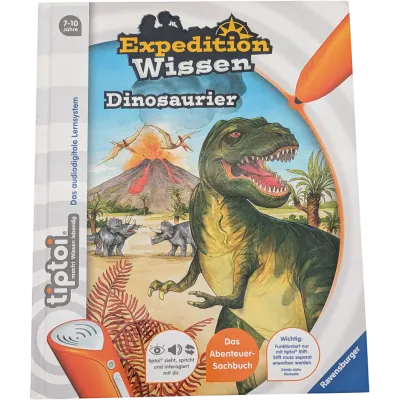 Ravensburger Tiptoi Buch Expedition Wissen Dinosaurier 55399