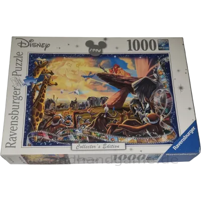Ravensburger Premium softclick Disney Collector's Edition Puzzle 1000 Teile 197477 Der König der Löwen