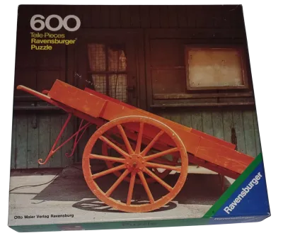 Ravensburger Puzzle 600 Teile 62552409 Roter Karren