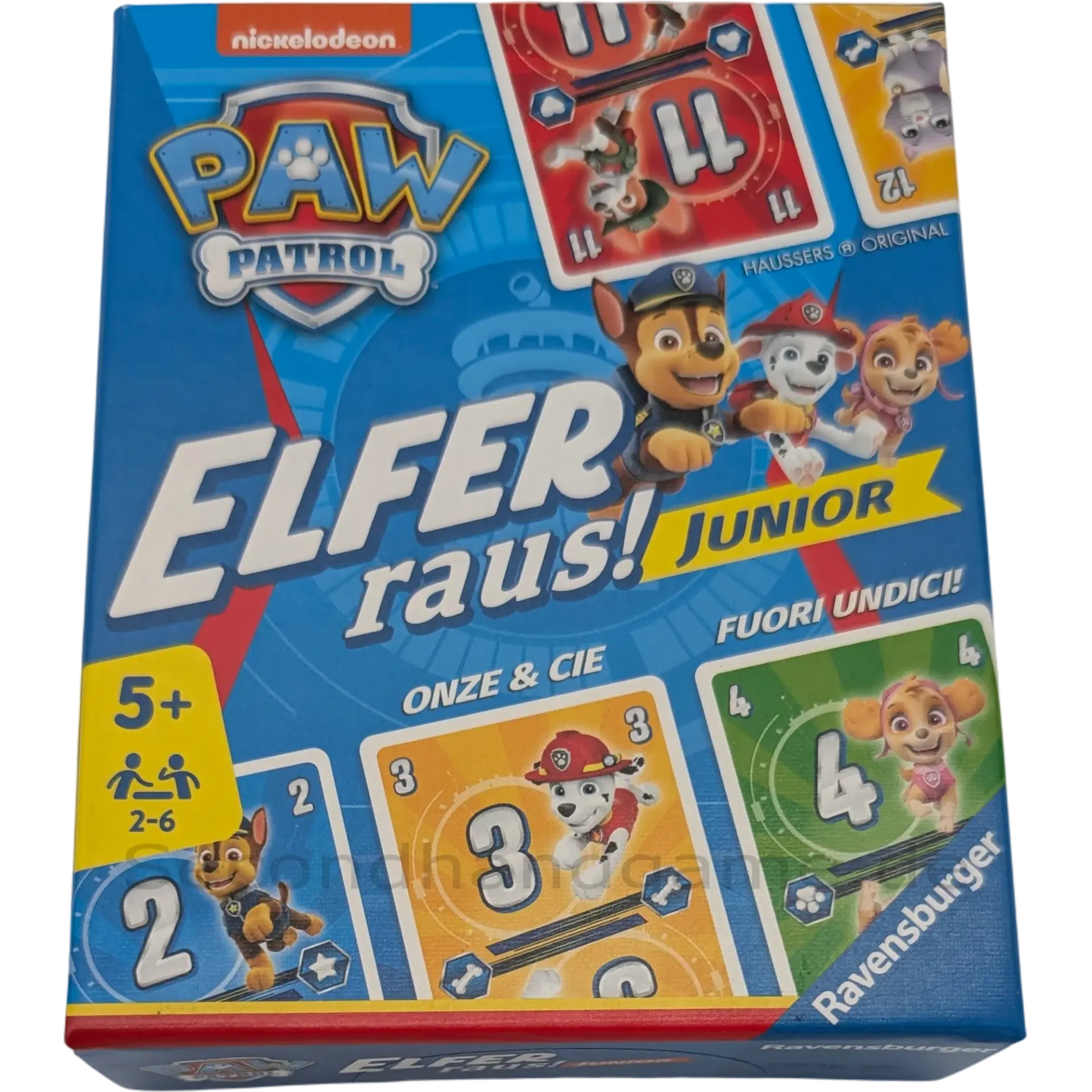 Ravensburger Elfer raus Junior Paw Patrol ab 5 Jahre