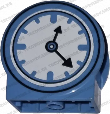Lego Duplo 14222 Uhr Hellblau Rund