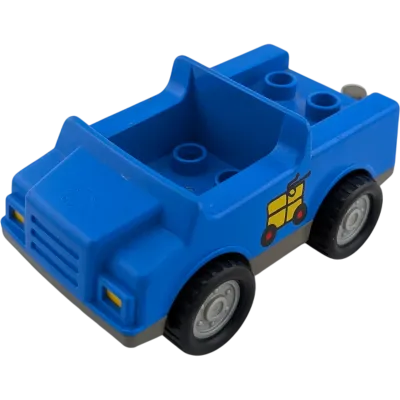Lego Duplo Postauto Blau