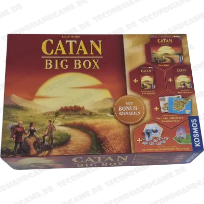 Kosmos Die Siedler von Catan Big Box mit Weihnachtsmann und der Osterhase