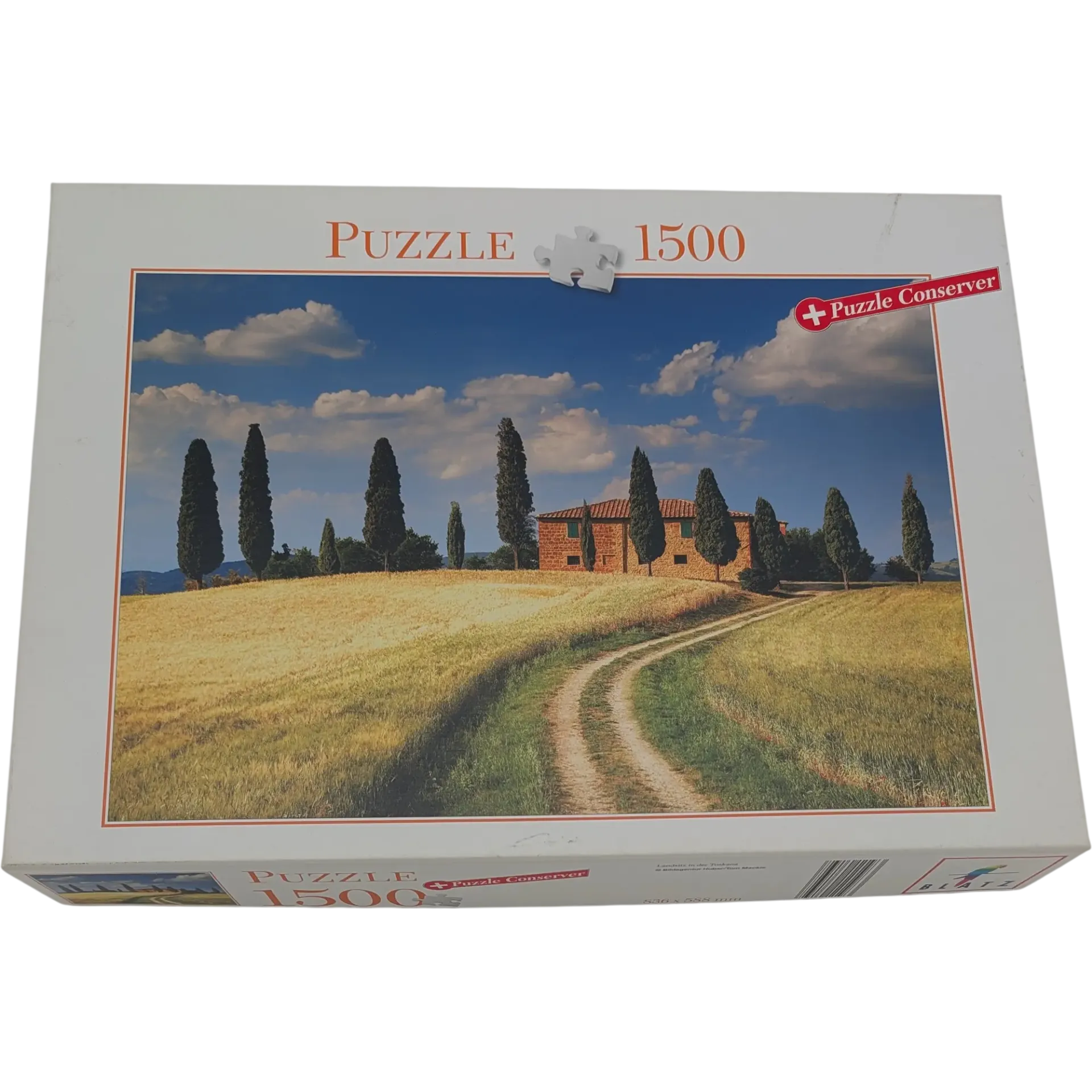 Blatz Puzzle 1500 Teile 59063 Landsitz in der Toskana