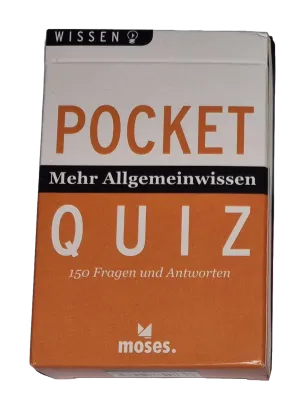 Moses Pocket Quiz Mehr Allgemeinwissen