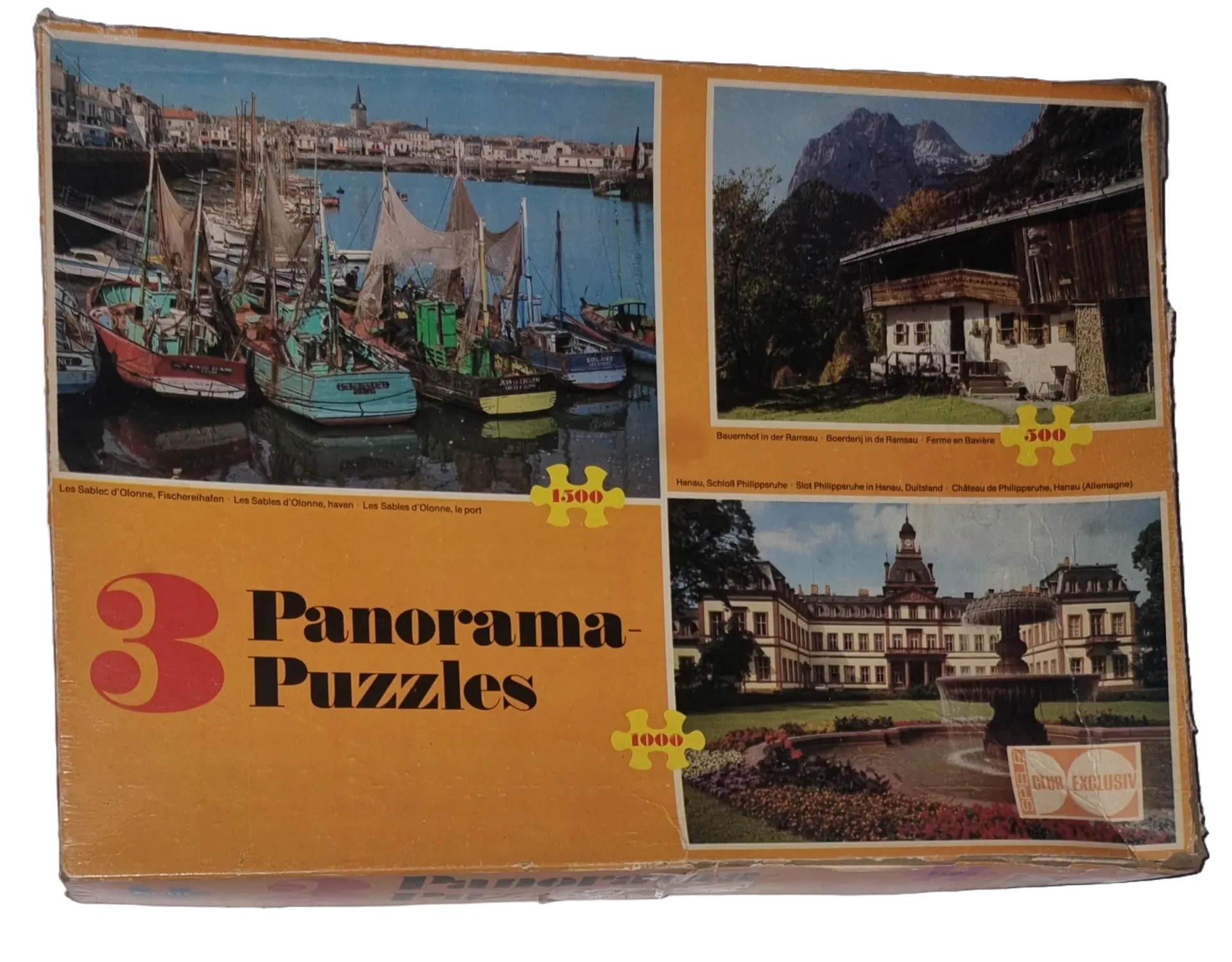 Spiele Club Exclusiv 3 Panorama Puzzles 500 Teile 1000 Teile 1500 Teile 96908/198