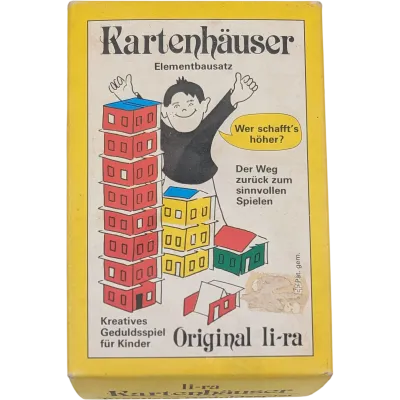 Kartenhäuser Elementbausatz Original Li-Ra