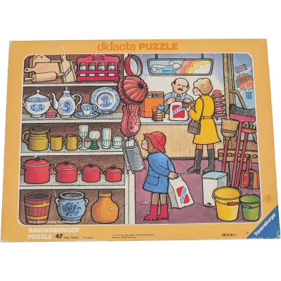 Ravensburger Rahmenpuzzle Didacta Im Laden 47 Teile 066100