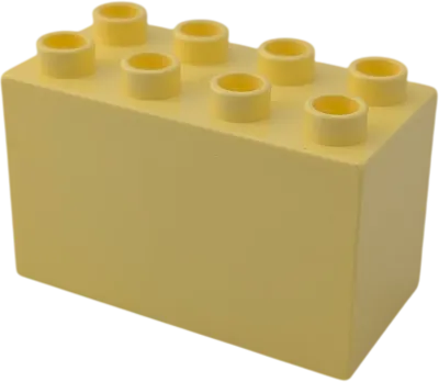Lego Duplo 2x4x2 Doppelstein 31111 Hellgelb
