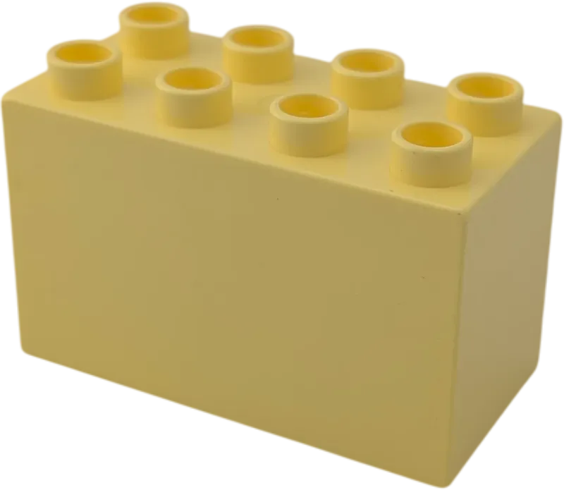 Lego Duplo 2x4x2 Doppelstein 31111 Hellgelb