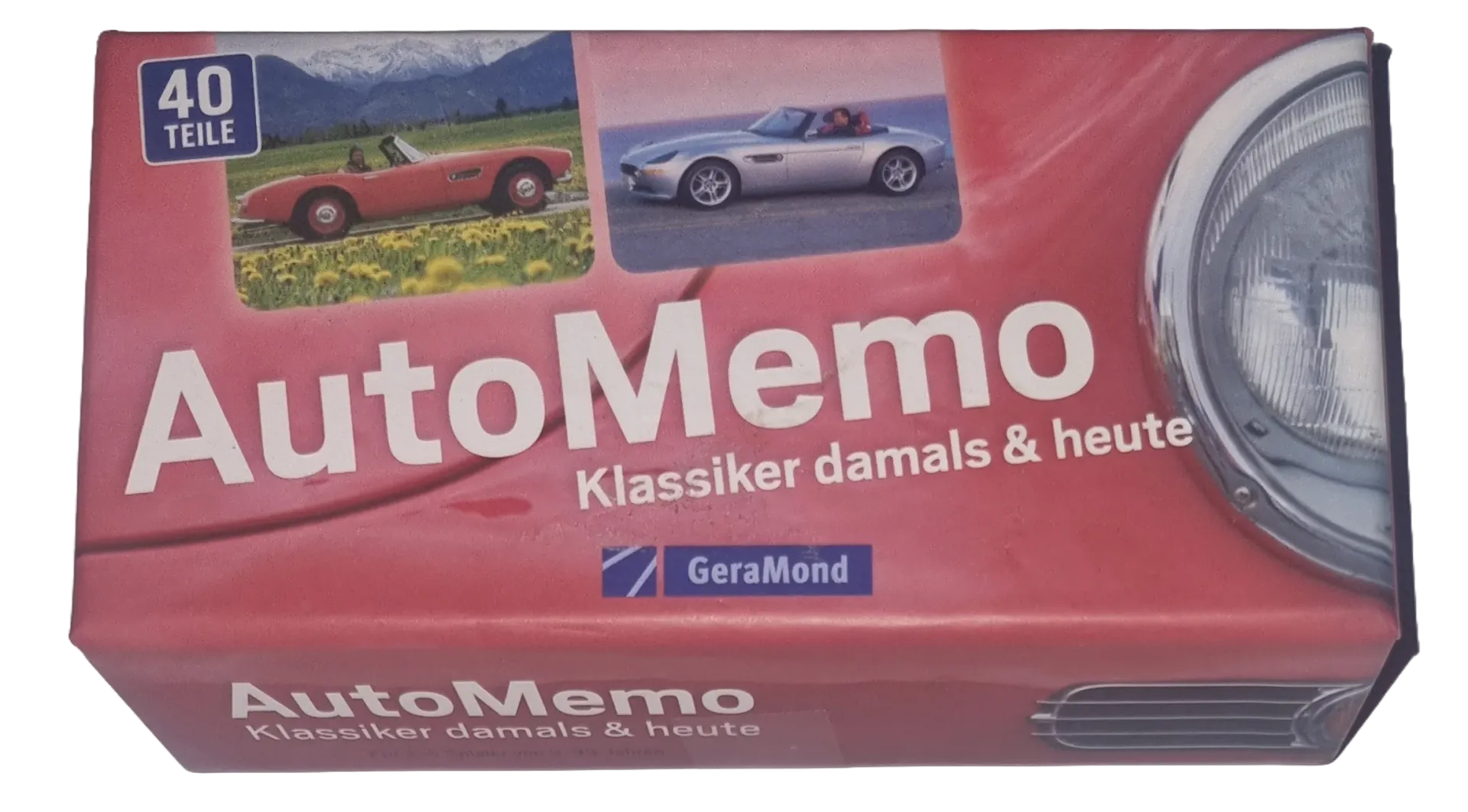 Auto Memo Klassiker damals & heute