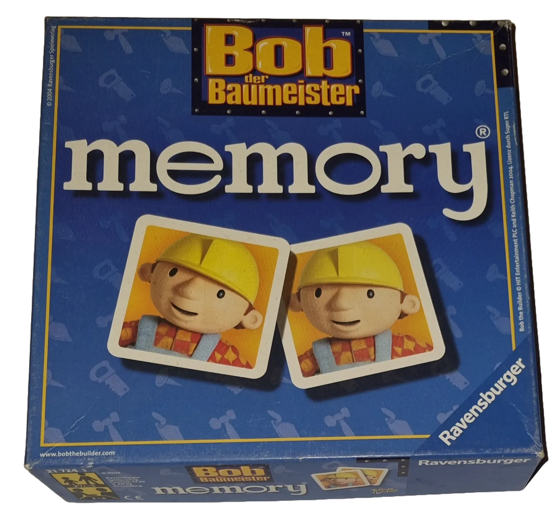 Ravensburger Bob der Baumeister Memo Memory 217243