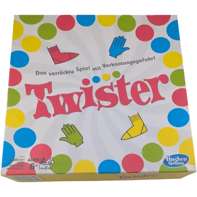 Hasbro Twister Das verrückte Spiel mit Verknotungsgefahr!
