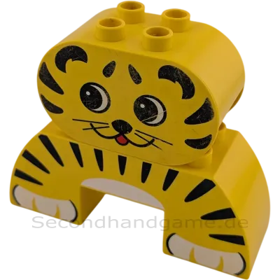 Lego Duplo Tiger 2teilig Gelb Schwarz
