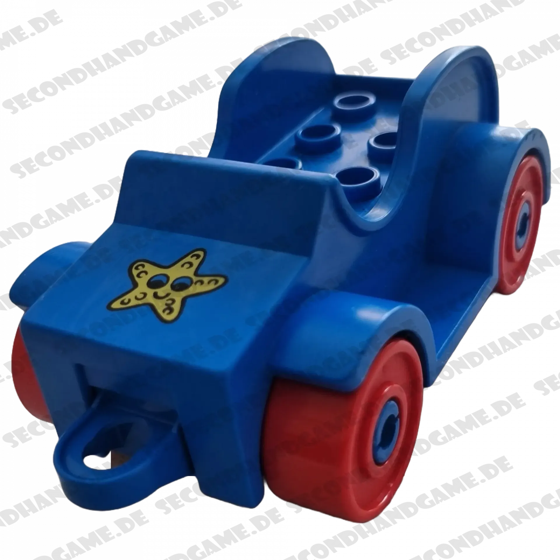 Lego Duplo Auto Blau mit Stern 018