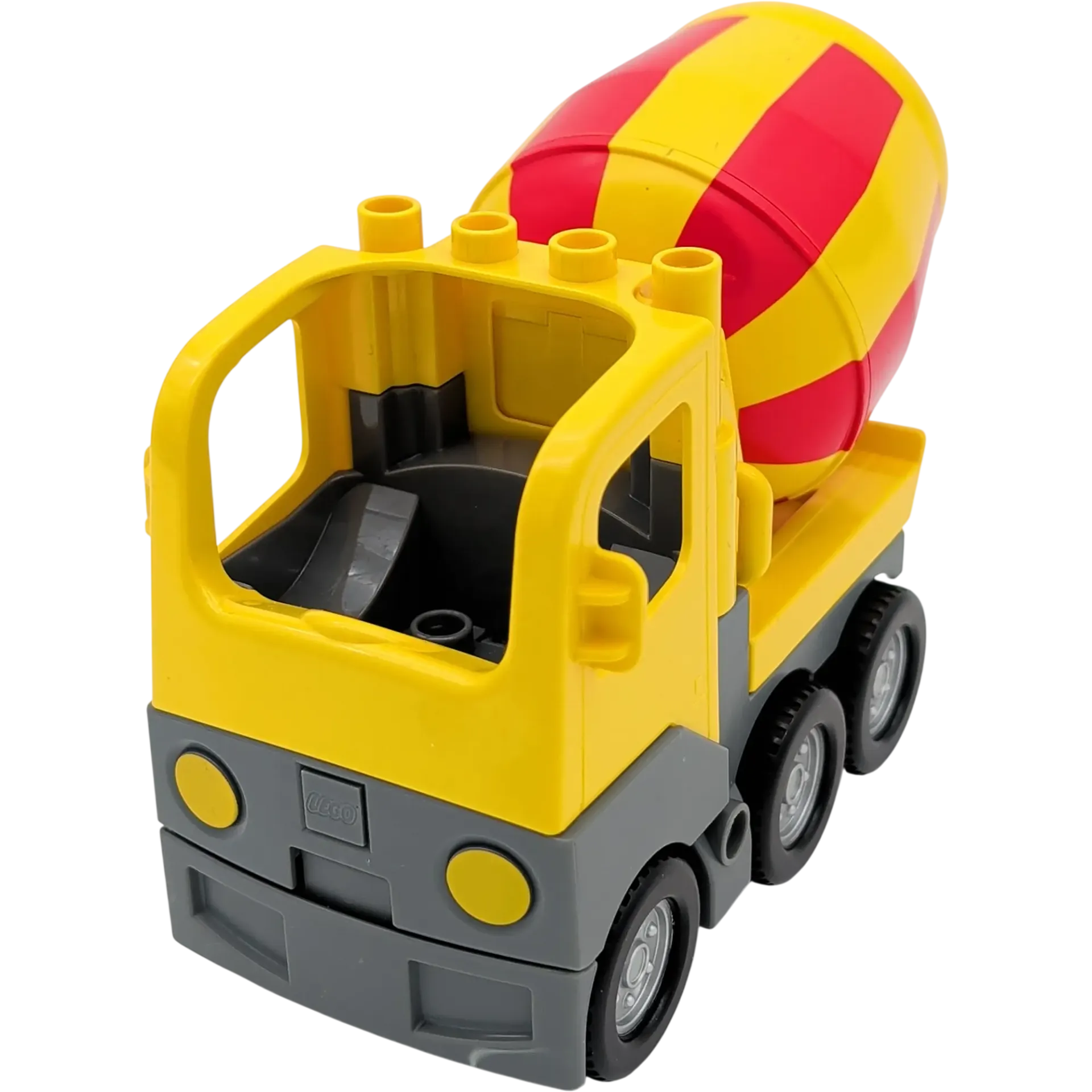 Lego Duplo Lastwagen Gelb Führerhaus kippbar Betonmischer drehbar