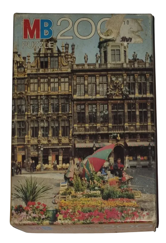 MB Pocket Puzzle 200 Teile 625337210 Grand Palace Brüssel Belgien
