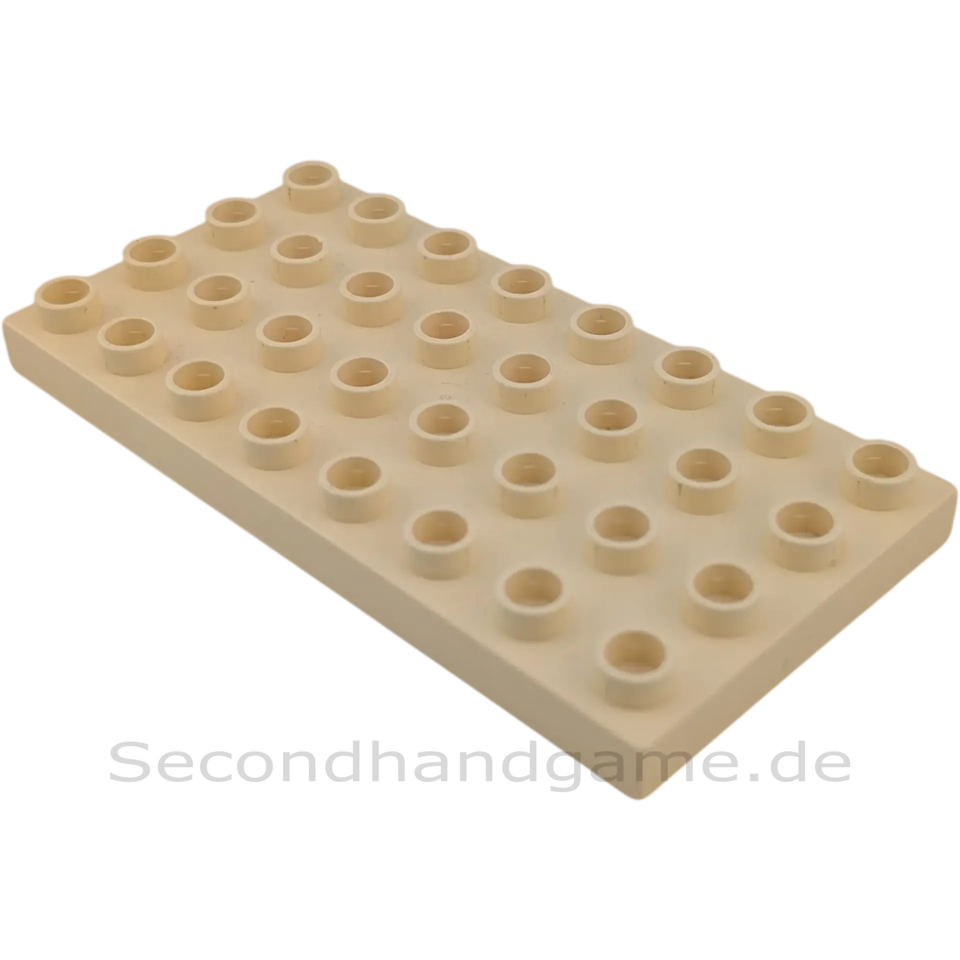 Lego Duplo Platte 4x8 Hellgelb 4672