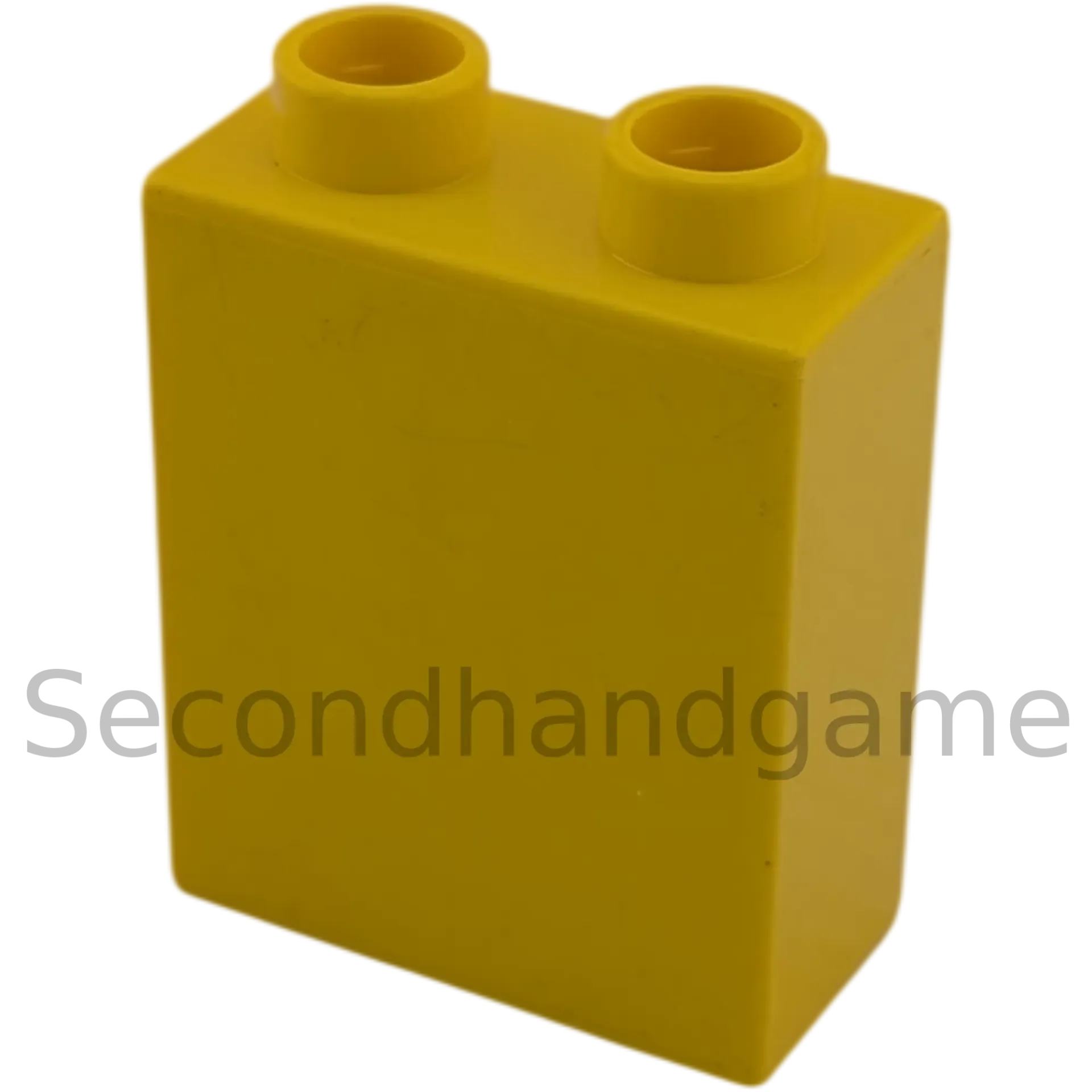 Lego Duplo 4066 Stein 1x2x2 Gelb