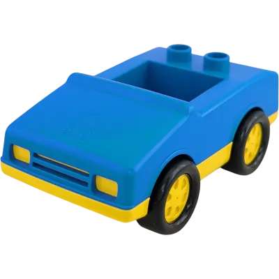 Lego Duplo Auto Blau Gelb Seifenkiste