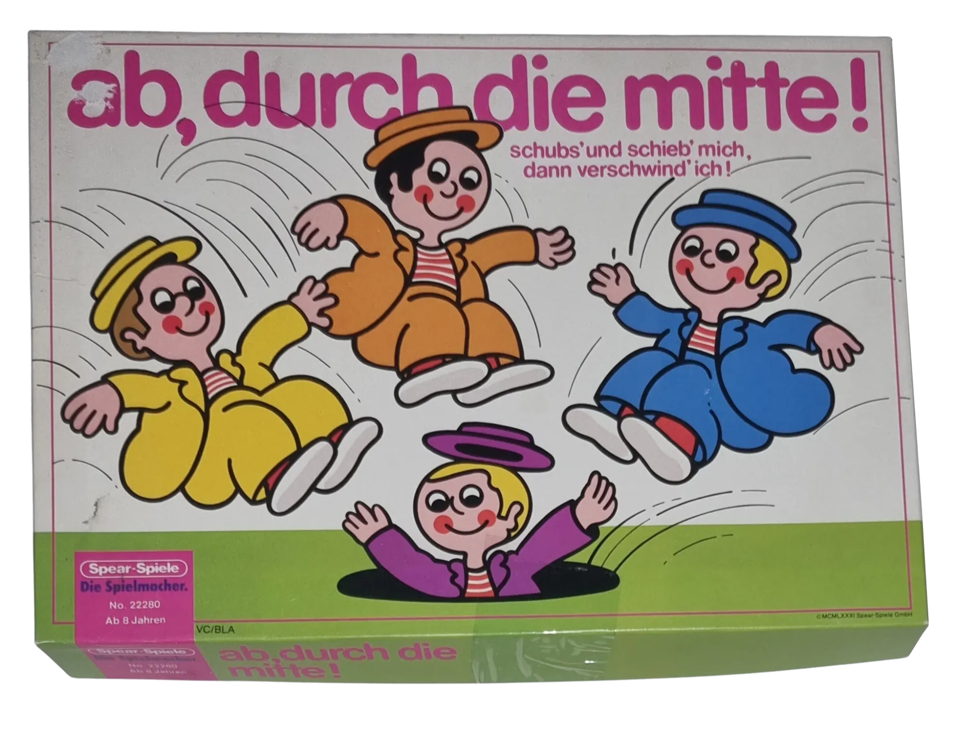 Spear-Spiele Ab, durch die Mitte 22280