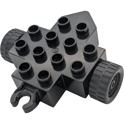 Lego Duplo 52071 Schwarz Fahrzeug Unterteil