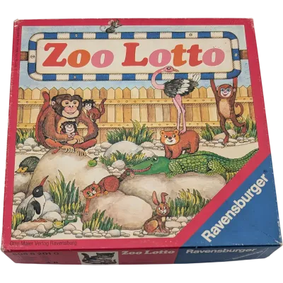 Ravensburger Zoo Lotto 60552010 Rot