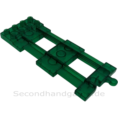 Lego Duplo Schiene Prellbock Transparent Grün Endstück
