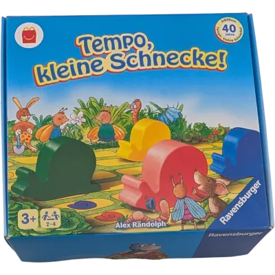 Ravensburger Tempo, kleine Schnecke! Happy Meal Edition McDonald's 40 Jahre Jubiläum ab 3 Jahren