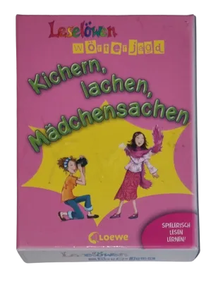 Loewe Leselöwen Wörterjagd Kichern, lachen, Mädchensachen