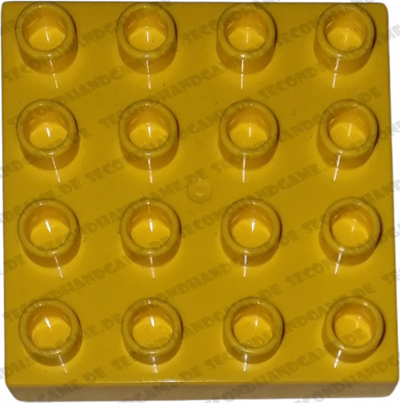 Lego Duplo 14721 Platte 4x4 Gelborange